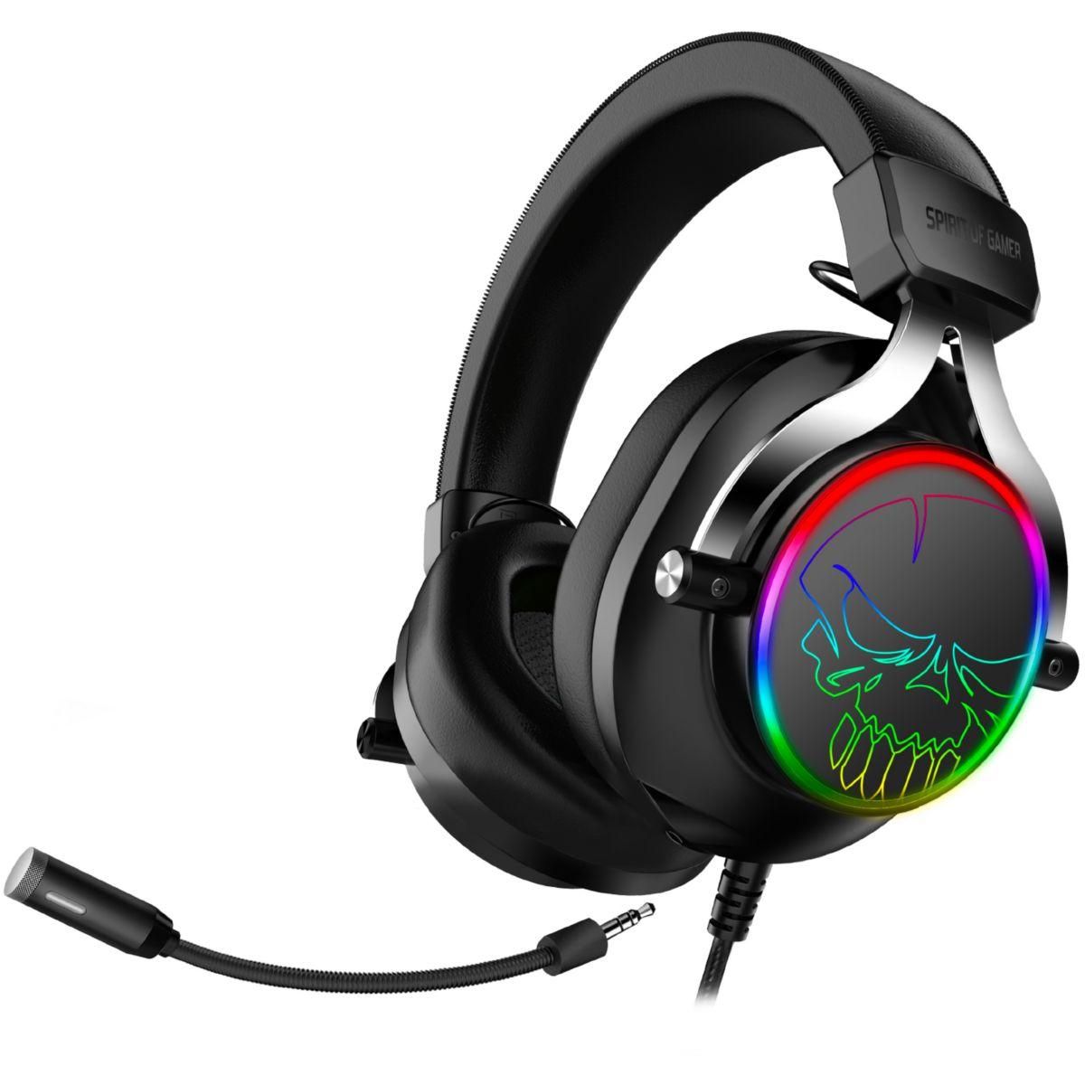 SPIRIT Of GAMER Casque gamer XPERT H600 USB 7.1 PC