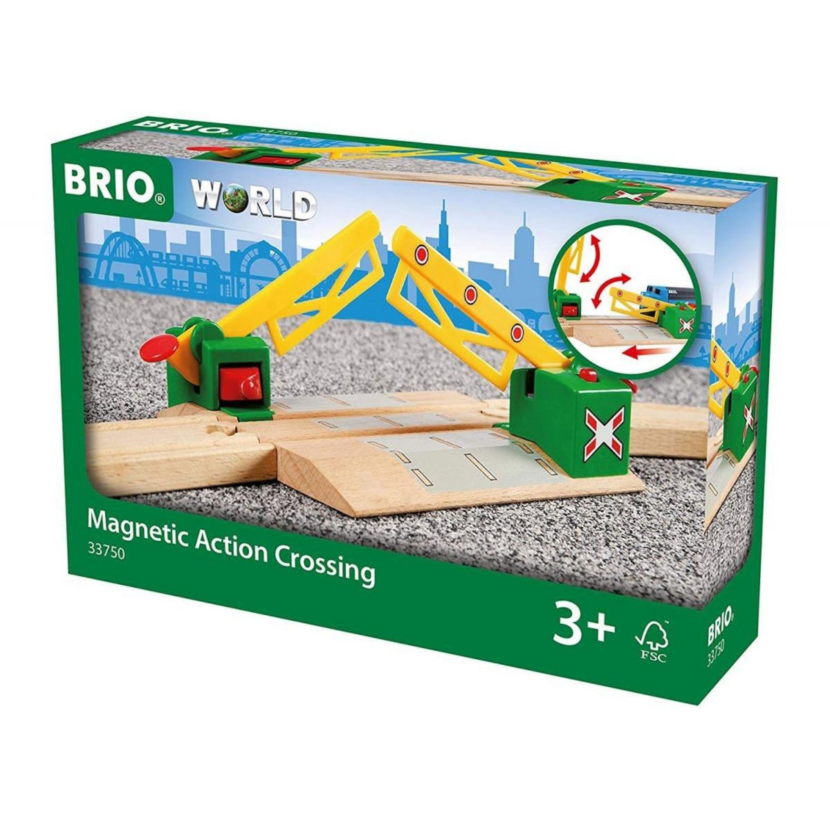 Brio 33750 Passage a niveau magnetique