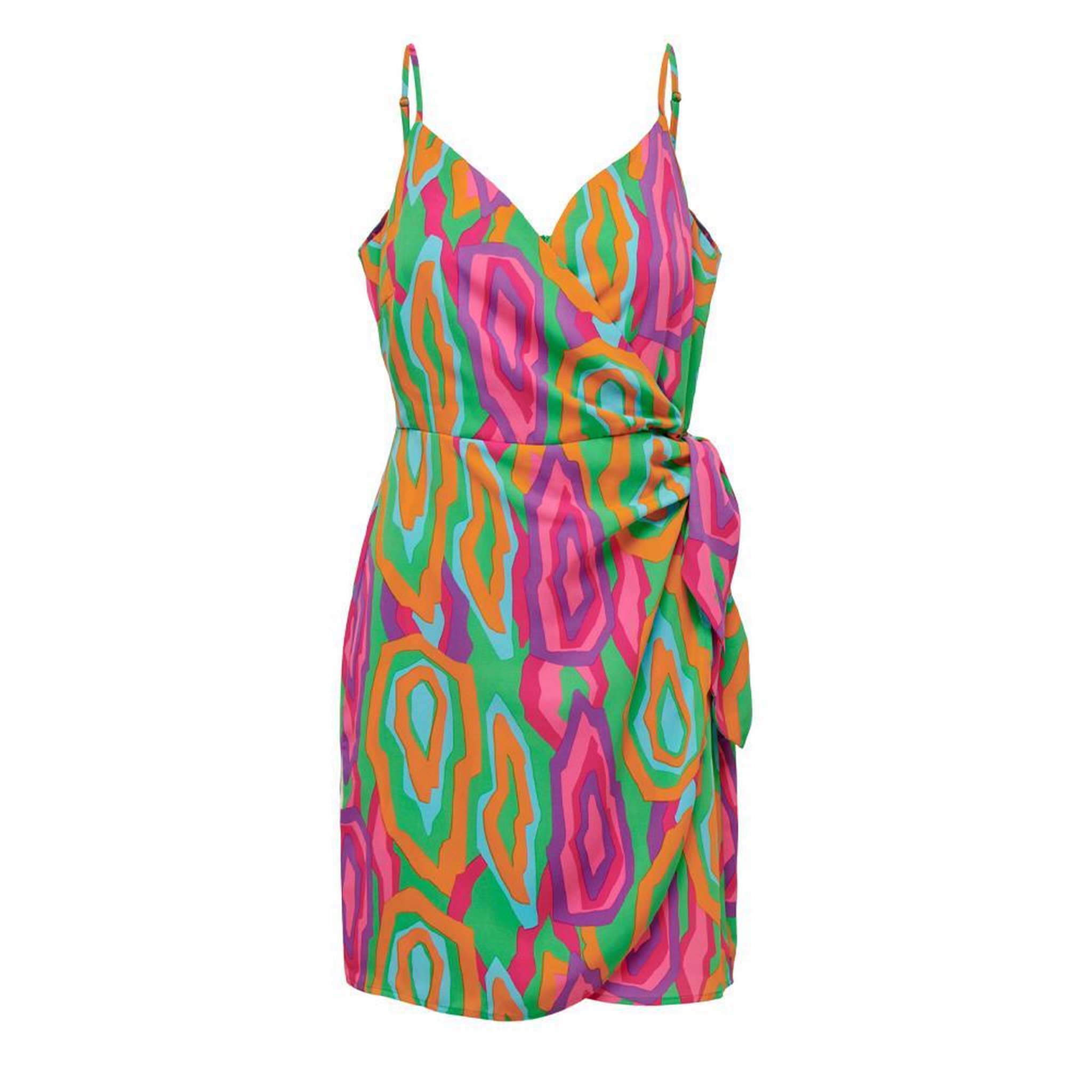 Voir la diapositive 1 : Only Robe Multicolore Femme Only Lalma Life