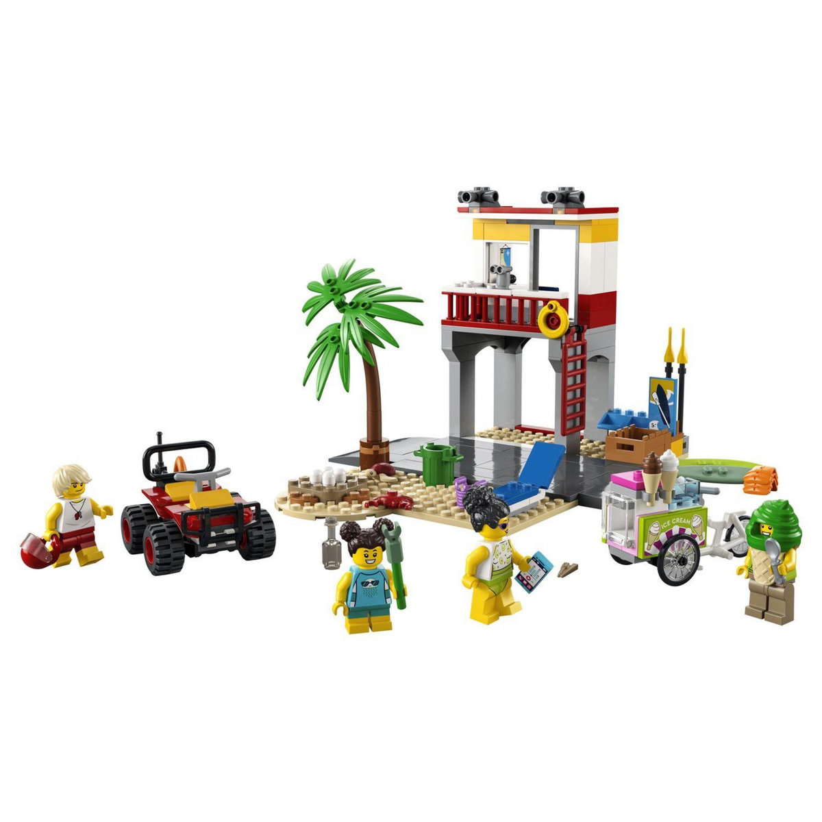 LEGO City 60328 Le Poste De Secours sur La Plage
