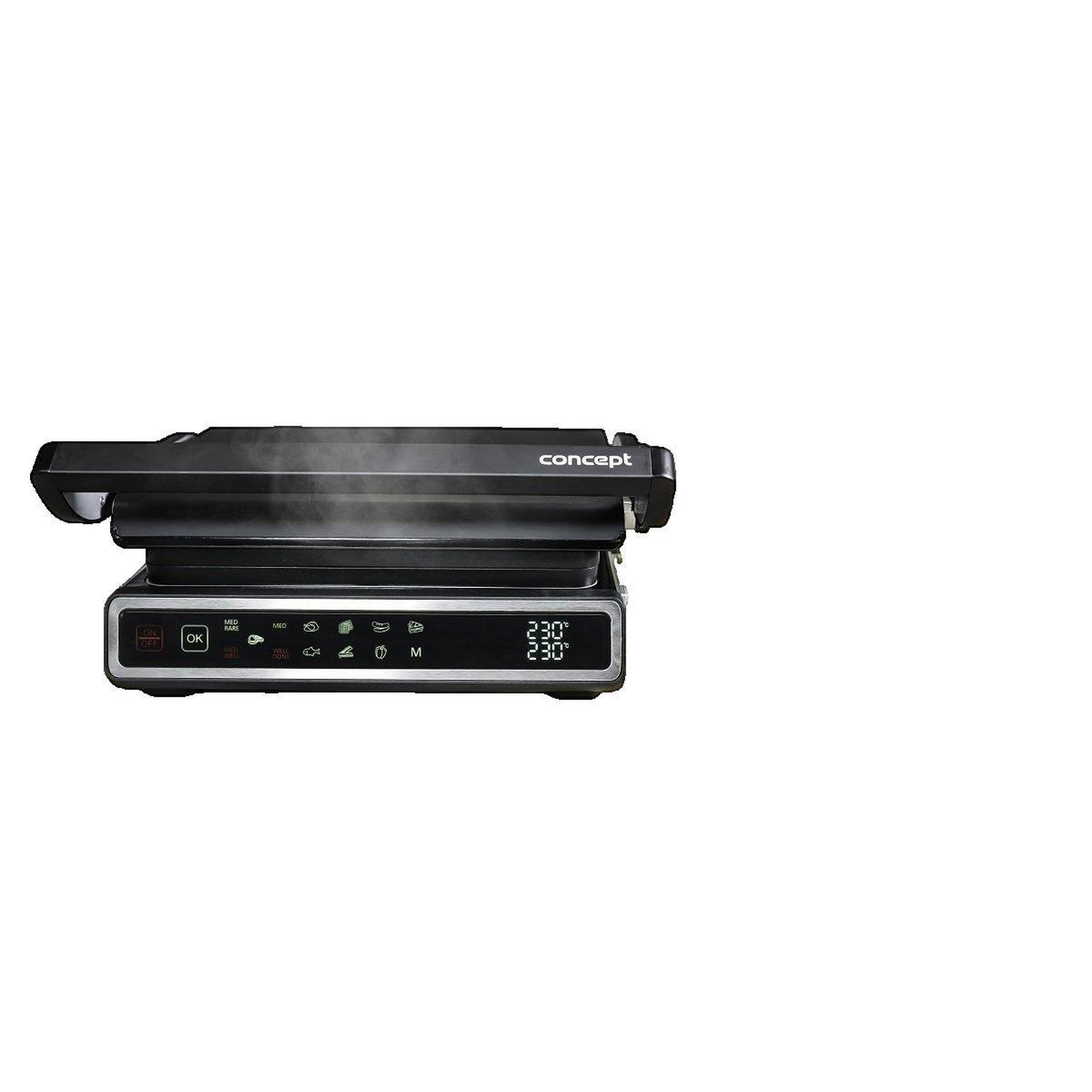 Voir la diapositive 3 : COOK CONCEPT Grill électrique Concept-solution GE3550 Noir