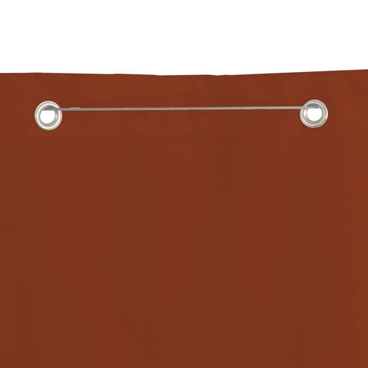 VIDAXL Ecran de balcon Terre cuite 80x240 cm Tissu Oxford