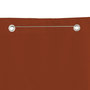 Voir la diapositive 3 : VIDAXL Ecran de balcon Terre cuite 80x240 cm Tissu Oxford