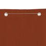Voir la diapositive 3 : VIDAXL Ecran de balcon Terre cuite 80x240 cm Tissu Oxford