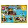 Voir la diapositive 8 : LEGO Creator 3-en-1 31118 La Maison sur la Plage du Surfeur, Jouet, Figurines Animaux Marins