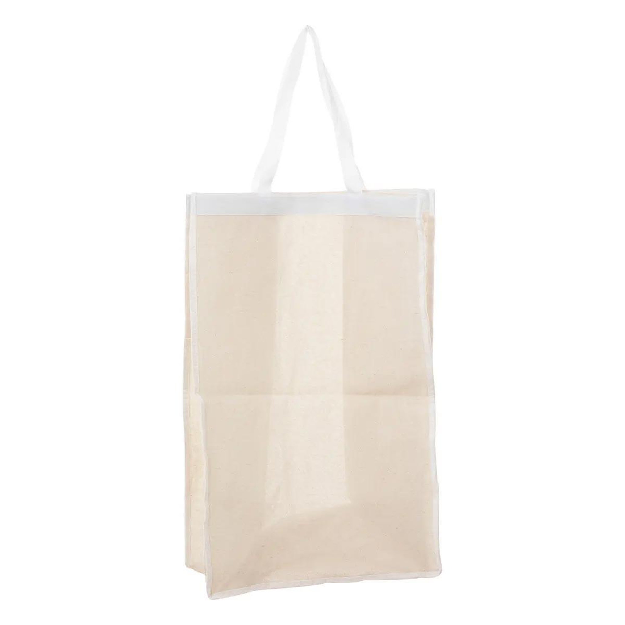 Voir la diapositive 4 : FIVE Panier à linge double bambou  sicela  60cm naturel