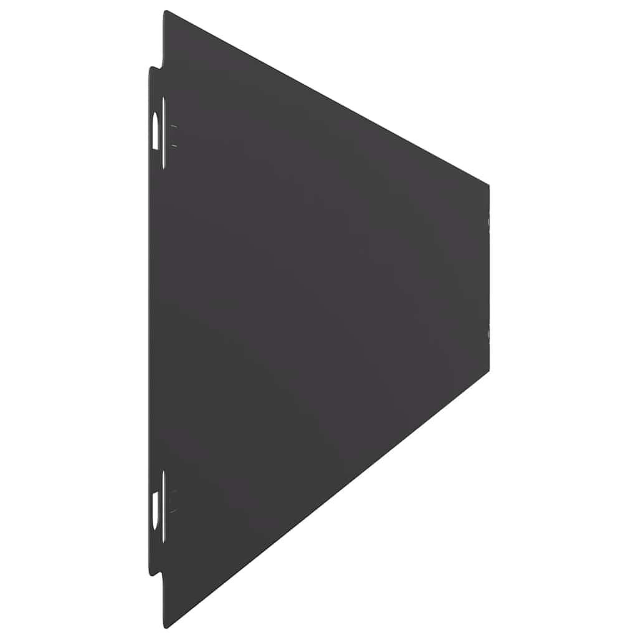Voir la diapositive 5 : VIDAXL Bordures de pelouse 10 pcs noir 15x103 cm acier lamine a froid