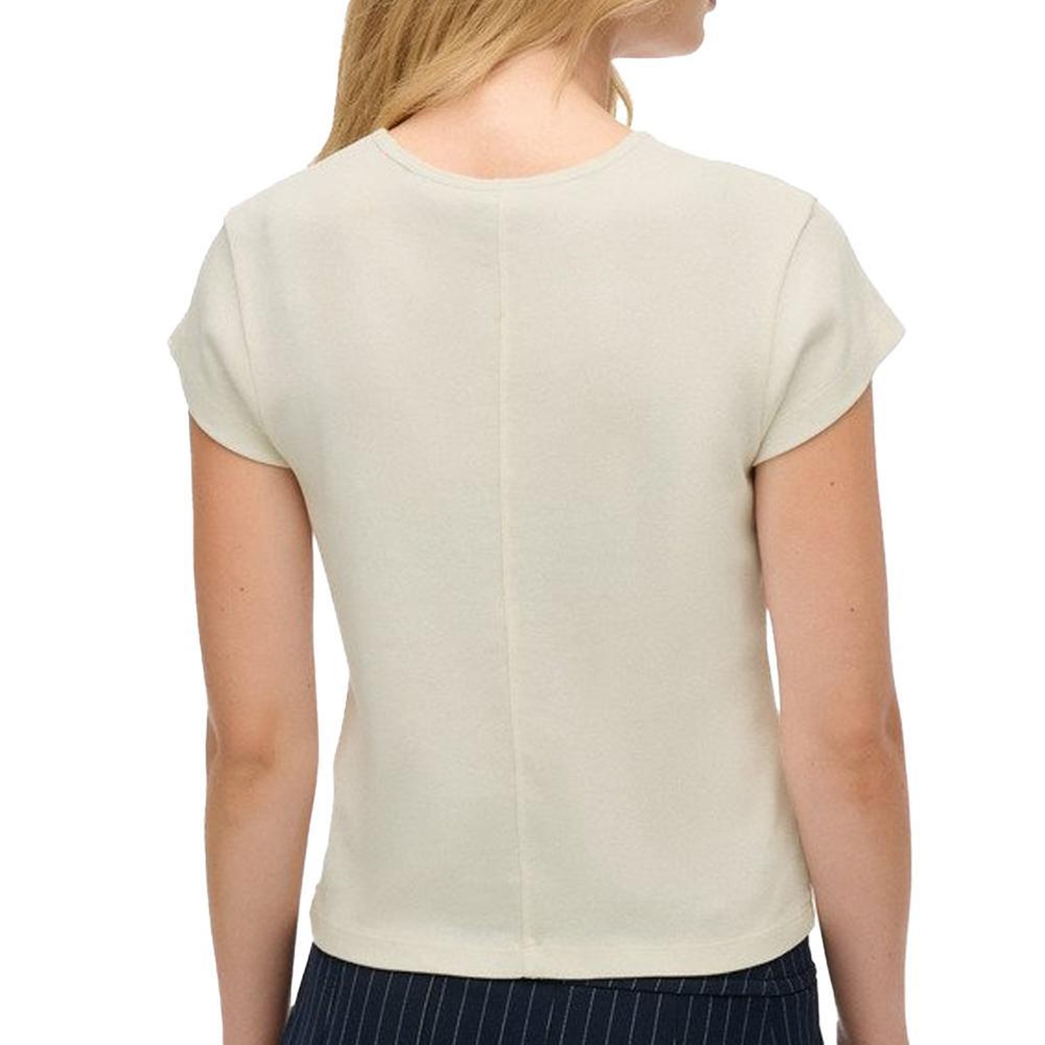 Voir la diapositive 2 : SUPERDRY T-shirt Blanc Femme Superdry Athletic Essential