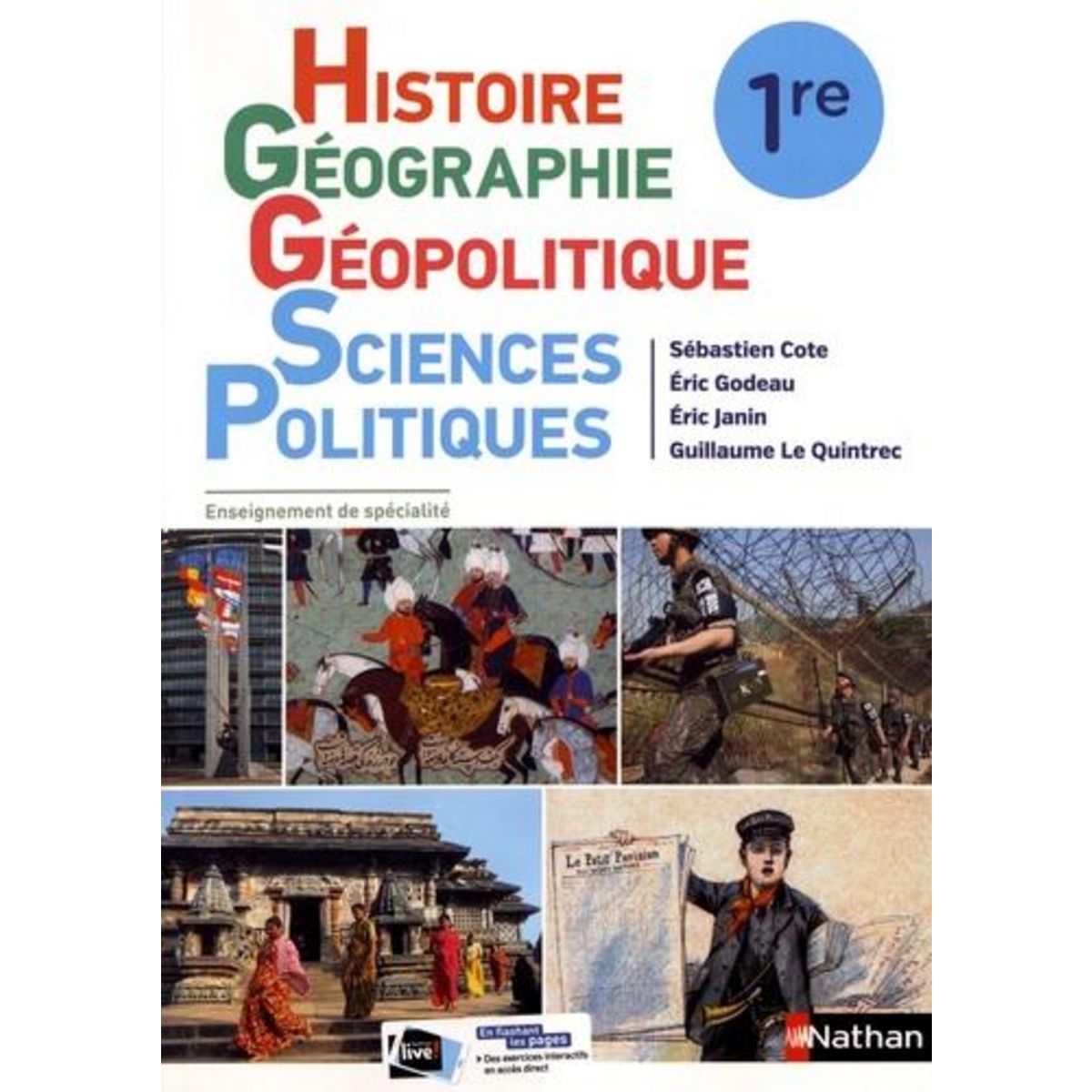 HISTOIRE GEOGRAPHIE GEOPOLITIQUE SCIENCES POLITIQUES 1RE. EDITION 2019, Cote Sébastien