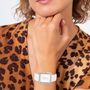 Voir la diapositive 2 : SC CRYSTAL Montre Marwa élégante SC Crystal ornée de 72 cristaux scintillants