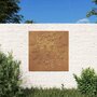Voir la diapositive 1 : VIDAXL Decoration murale jardin 55x55 cm acier corten design du soleil