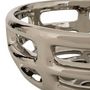 Voir la diapositive 2 : ATMOSPHERA Coupelle Design en Céramique  Sky  29cm Argent