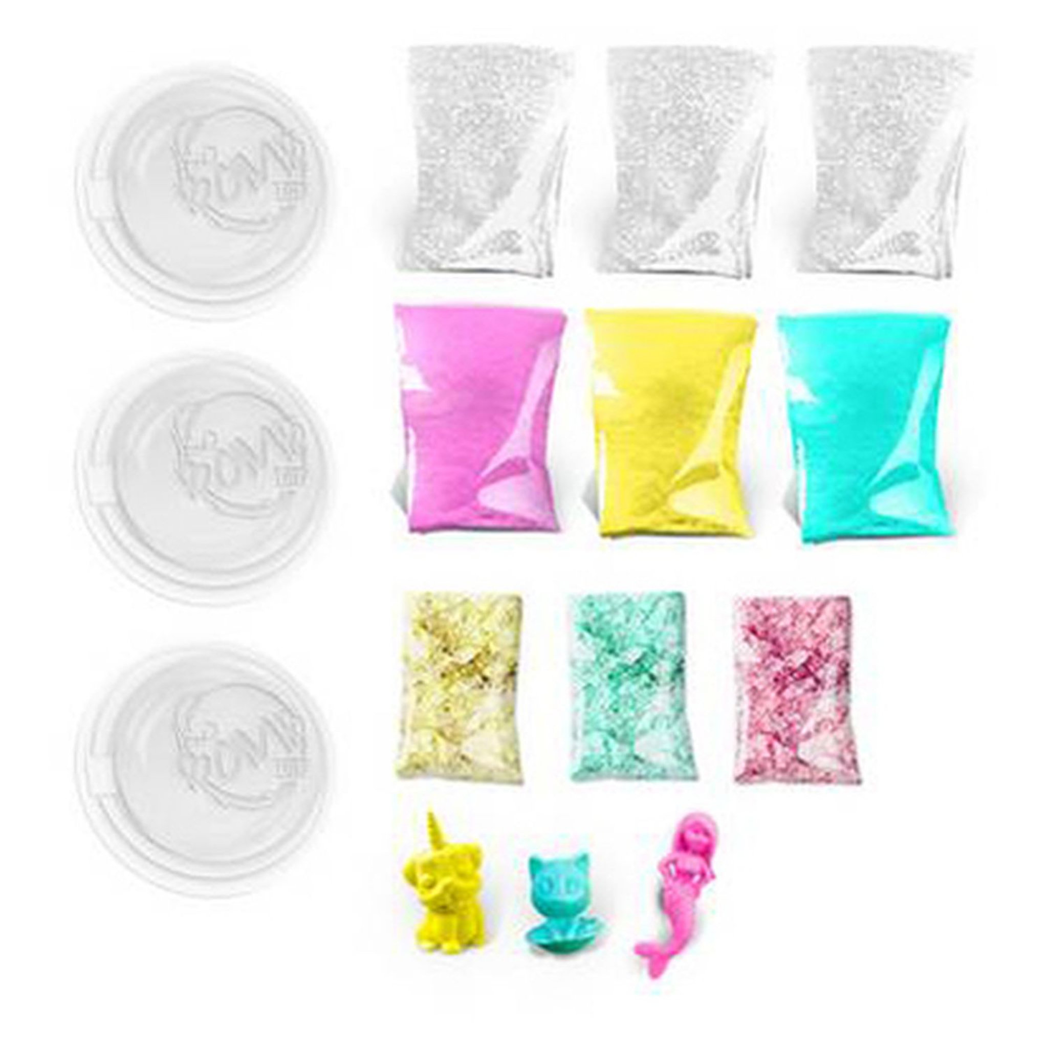 Voir la diapositive 2 : CANAL TOYS Kit 3 bombes de bain crystal effervescentes