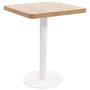 Voir la diapositive 1 : VIDAXL Table de bistro Marron clair 60x60 cm MDF