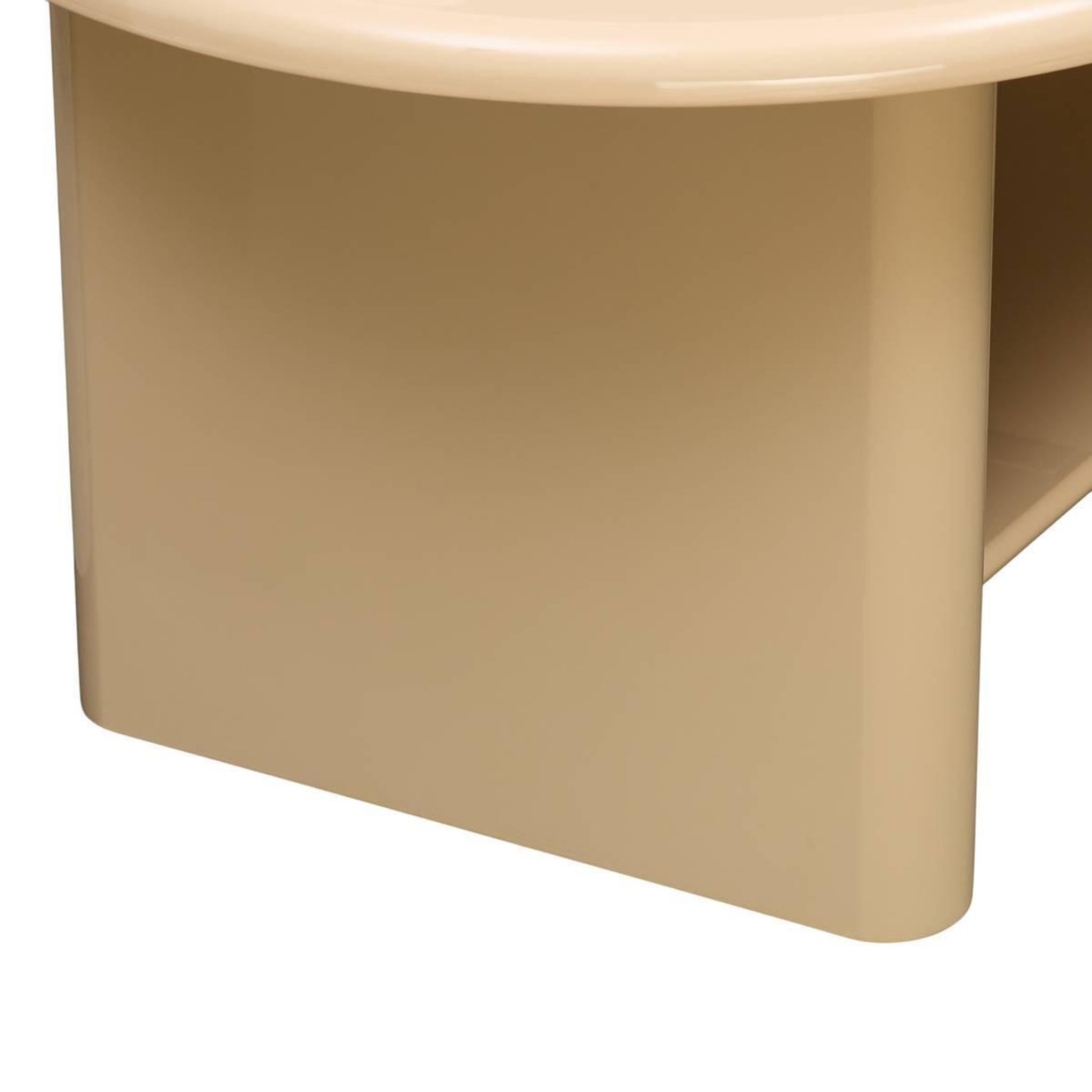 Voir la diapositive 3 : ATMOSPHERA Table basse avec étagère  douglas  110cm beige