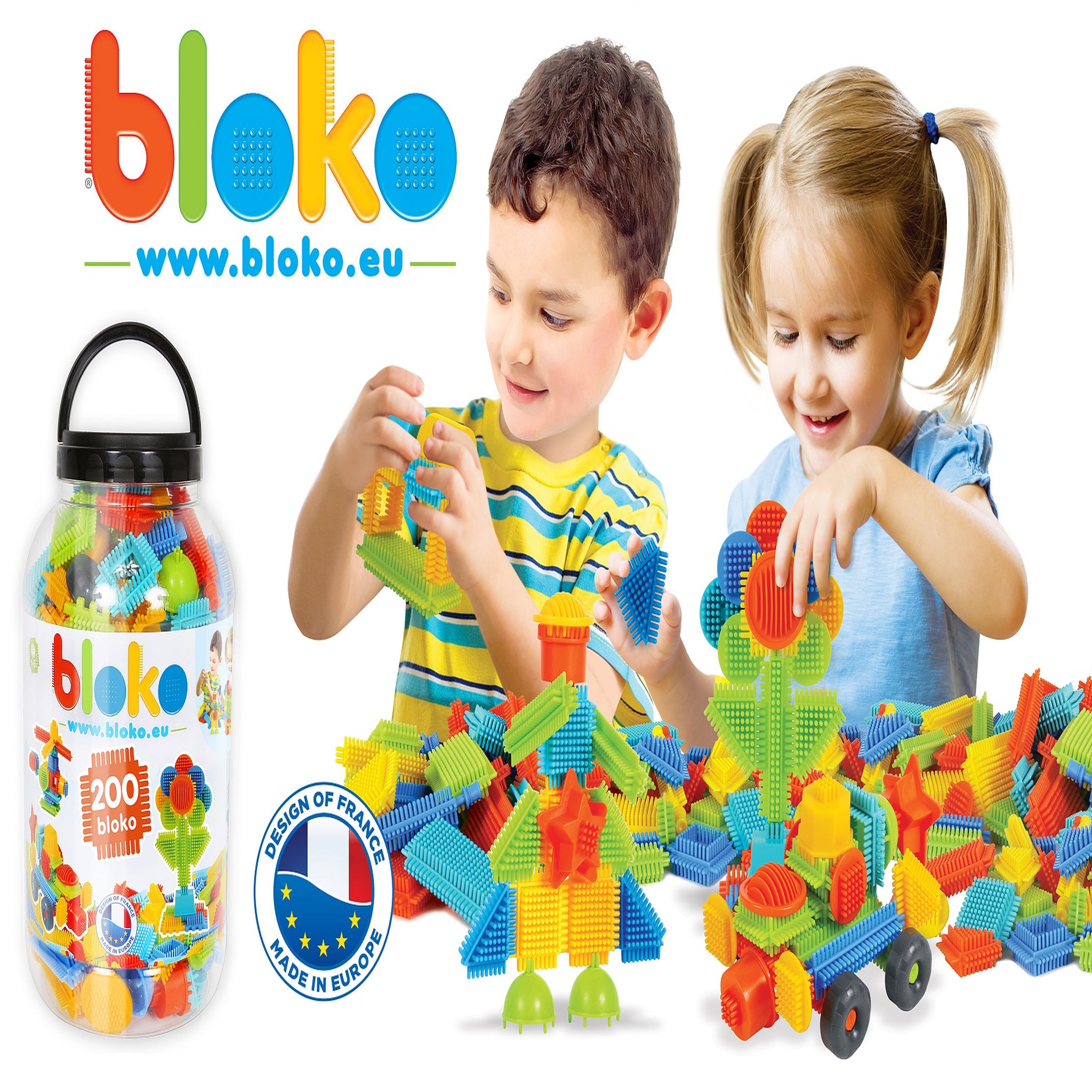 Voir la diapositive 2 : Bloko 200 bloko de construction