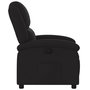 Voir la diapositive 4 : VIDAXL Fauteuil inclinable Noir Tissu