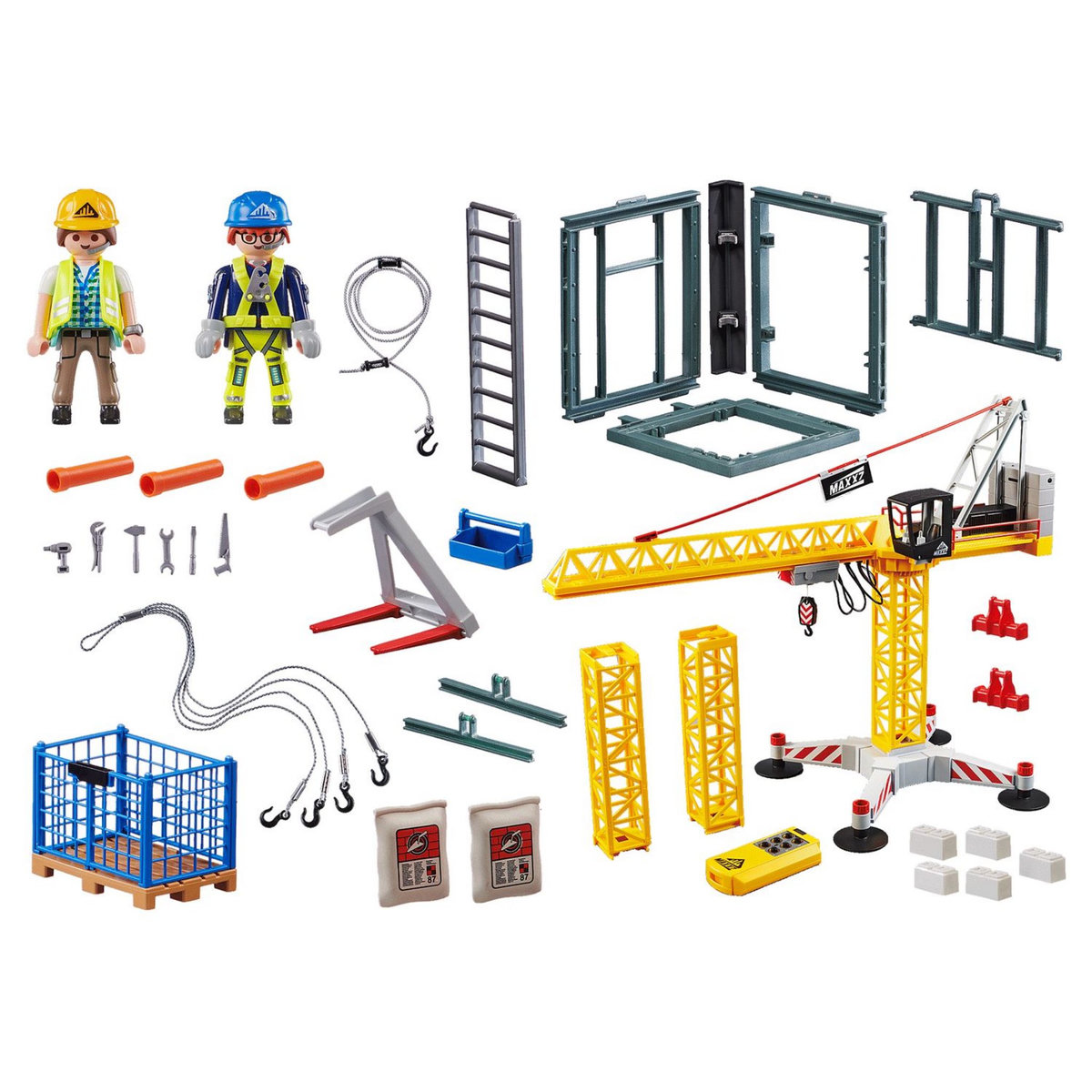 PLAYMOBIL 70441 - City Action - Grue radio-commandée 