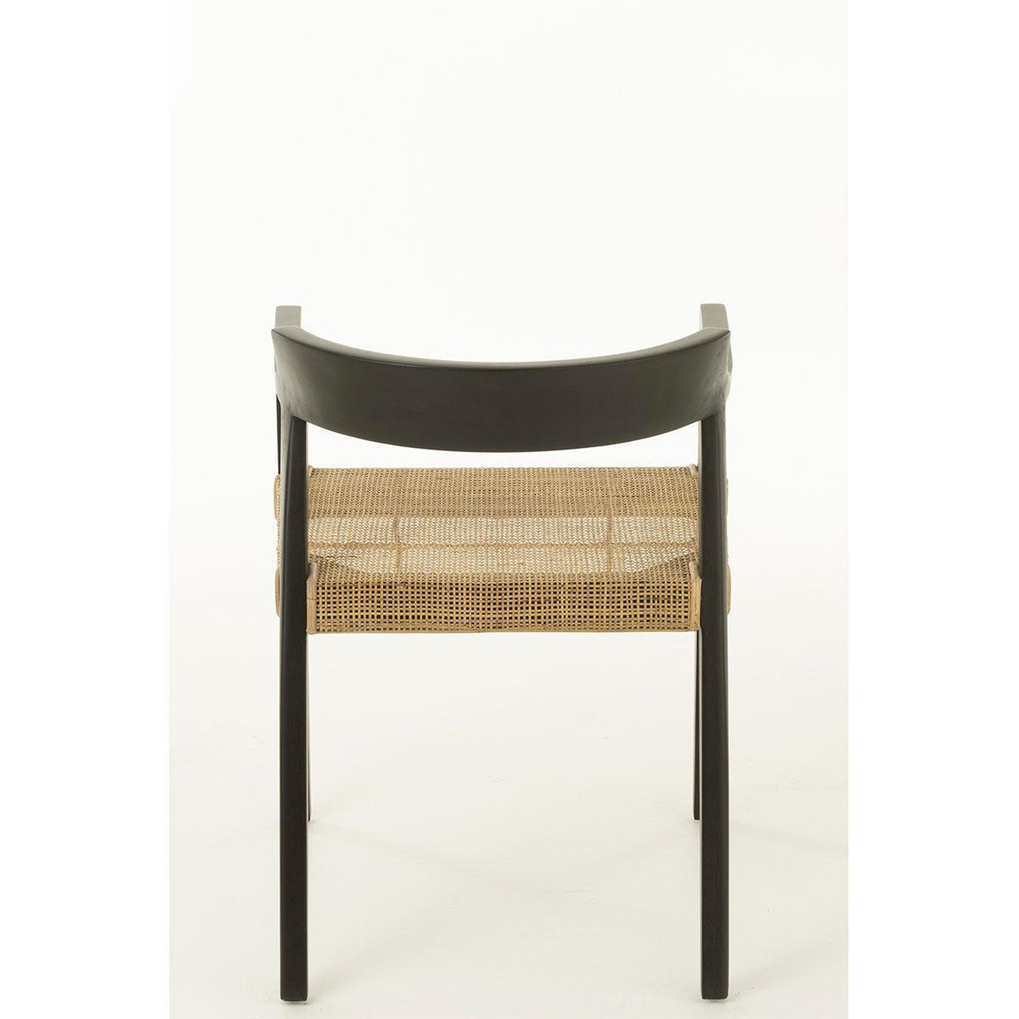 Voir la diapositive 5 : J-LINE Chaise design  sungkai  71cm noir