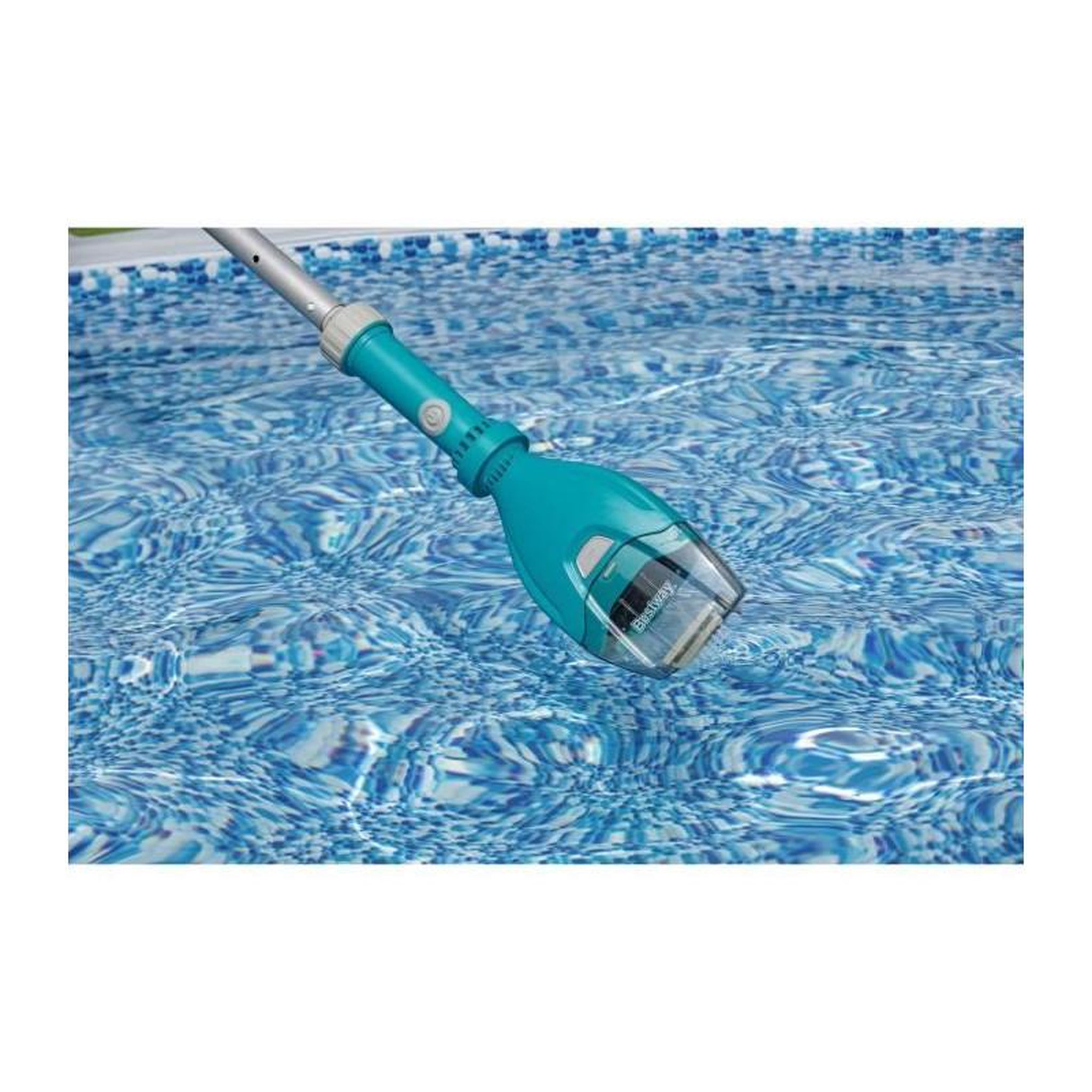 Voir la diapositive 4 : BESTWAY Aspirateur sans fil pour piscine  58770 AquaTech