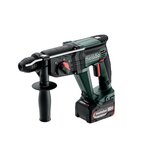 METABO SAS Marteau perforateur burineur 18 V sans fil KH 18 LTX 24 2 x 4,0 Ah Li-Power, ASC 55