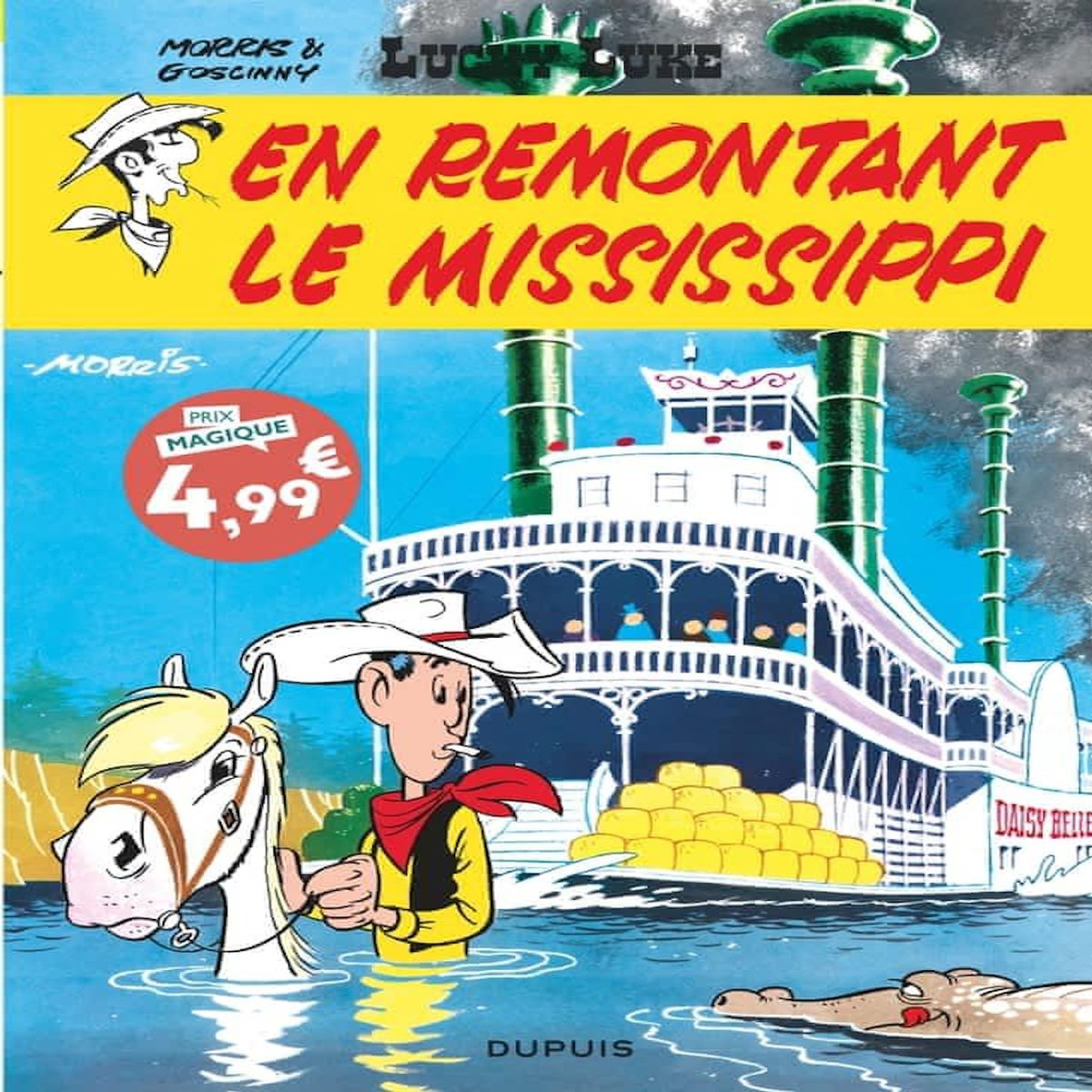 LUCKY LUKE TOME 16 : EN REMONTANT LE MISSISSIPPI, Morris