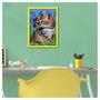 Voir la diapositive 4 : RAVENSBURGER Tableau Chat et son compagnon le papillon - Moyen - Numéro d'art
