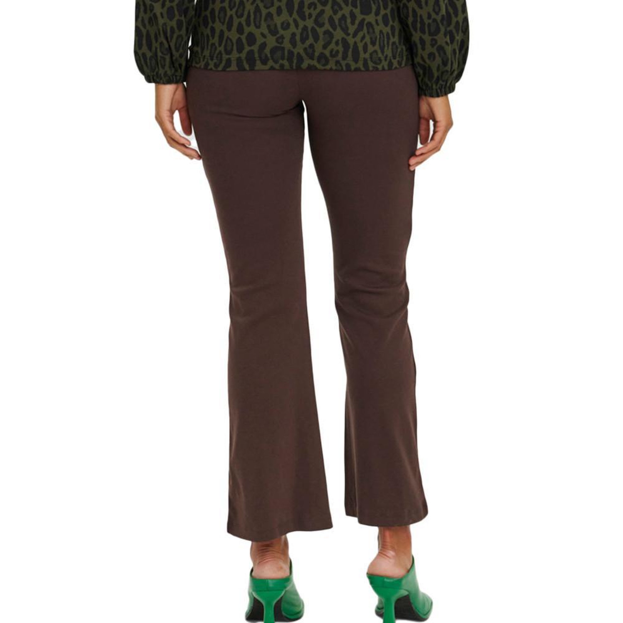 Voir la diapositive 2 : MAMALICIOUS Pantalon Marron Femme Mamalicious Mila