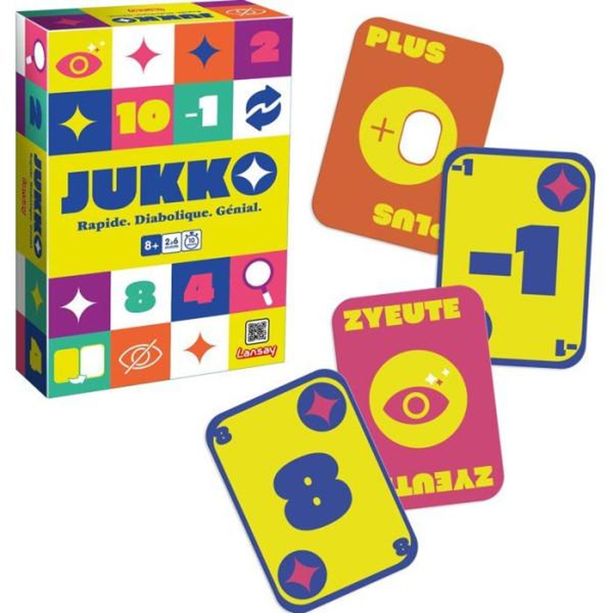 Voir la diapositive 2 : LANSAY JUKKO - Jeu de société - LANSAY - Des 8 ans
