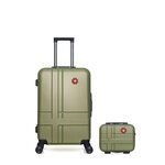 SWISS KOPPER SWISS KOPPER - LOT DE 2 - Valises weekend et vanity USTER. Coloris disponibles : Beige, Rose, Bleu
