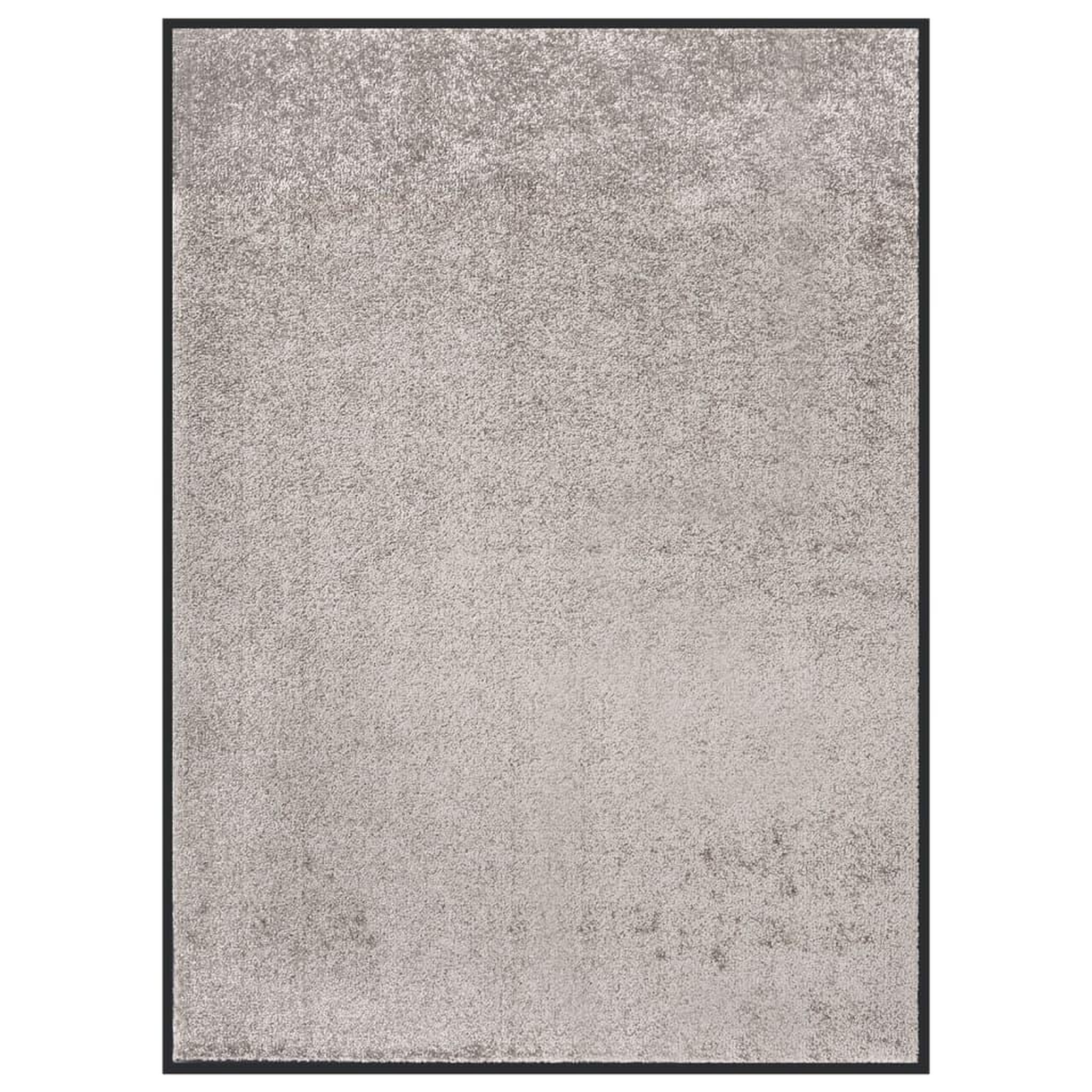 Voir la diapositive 1 : VIDAXL Paillasson Gris 60x80 cm