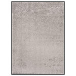 VIDAXL Paillasson Gris 60x80 cm
