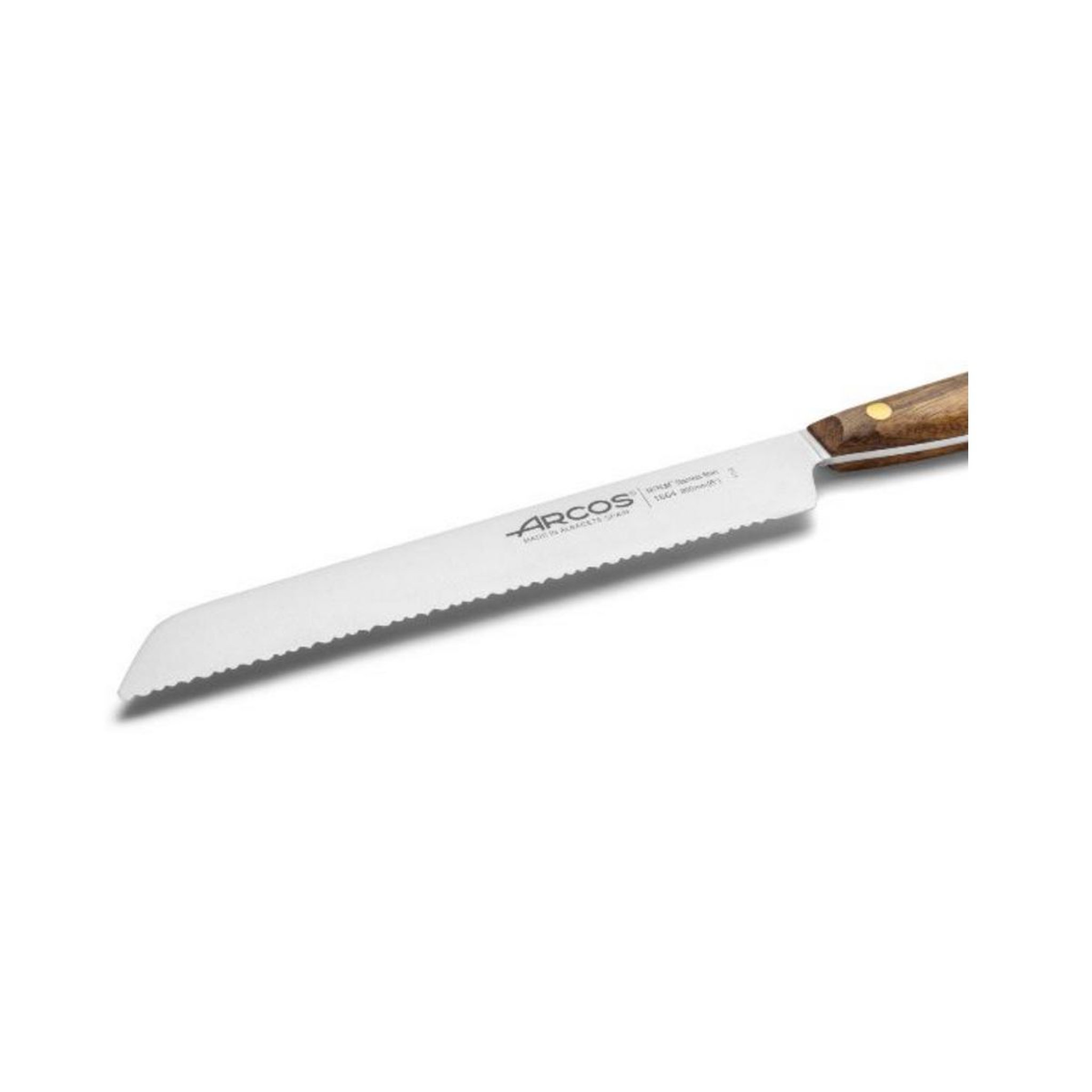 Voir la diapositive 2 : Arcos Couteau à pain inox 20cm - 166400
