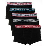 Airness X5 Boxers  Homme Airness 322. Coloris disponibles : Noir
