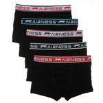 Airness X5 Boxers  Homme Airness 322. Coloris disponibles : Noir
