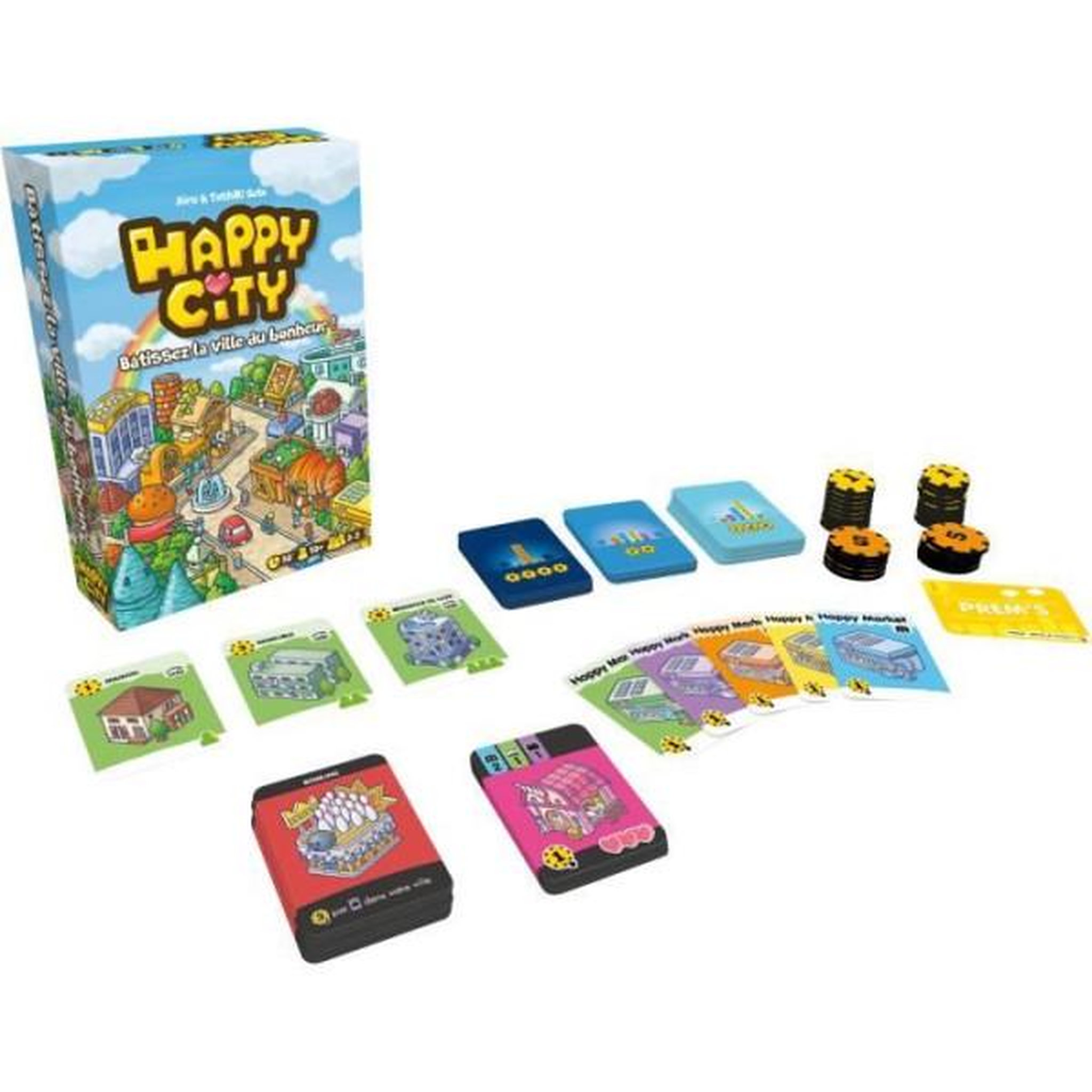 Voir la diapositive 3 : Asmodee Happy city, batissez la ville du bonheur