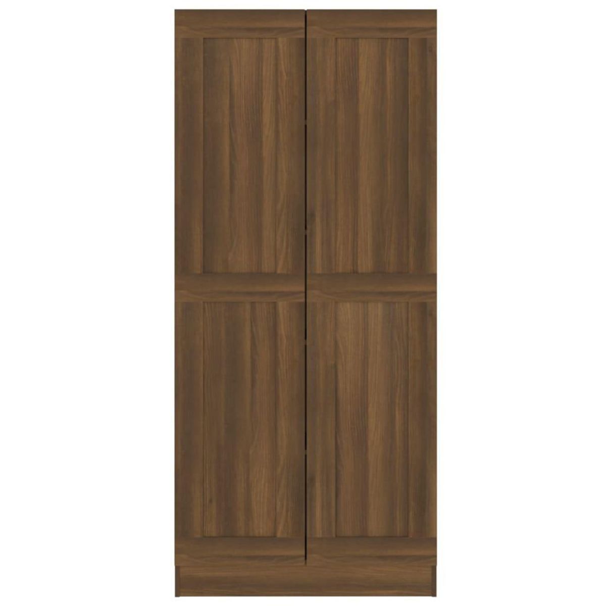 VIDAXL Armoire a livres Chene marron 82,5x30,5x185,5cm Bois ingenierie