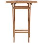 Voir la diapositive 3 : VIDAXL Table pliable de jardin 60x60x75 cm Bois de teck solide