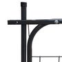 Voir la diapositive 3 : VIDAXL Portail de cloture de jardin 100 x 100 cm Anthracite
