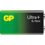 Voir la diapositive 2 : GP BATTERIES Pile ULTRA PLUS 1 Pile 9V 6LF22