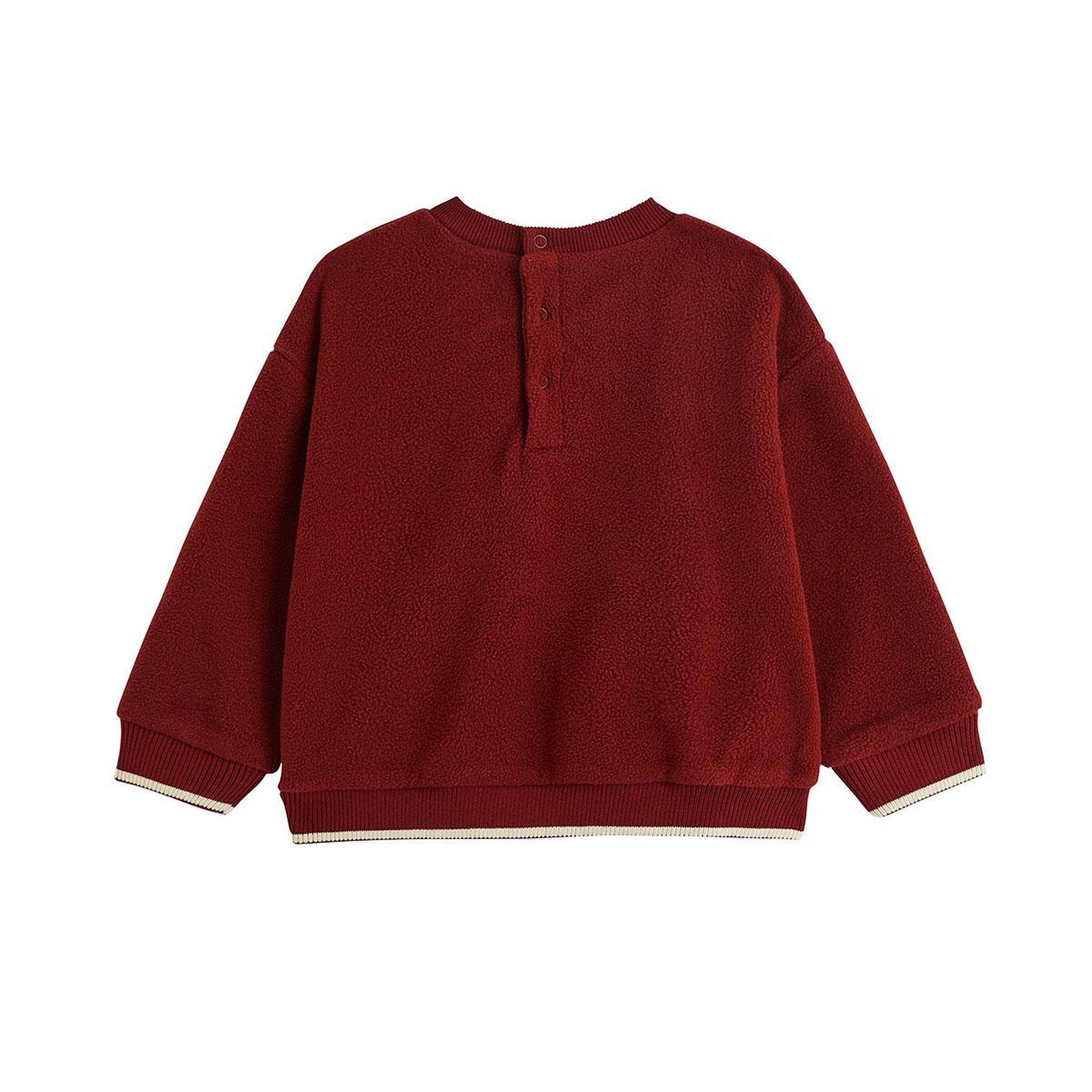 Voir la diapositive 4 : PETIT BEGUIN Ensemble bébé sweat et pantalon en polaire pistache