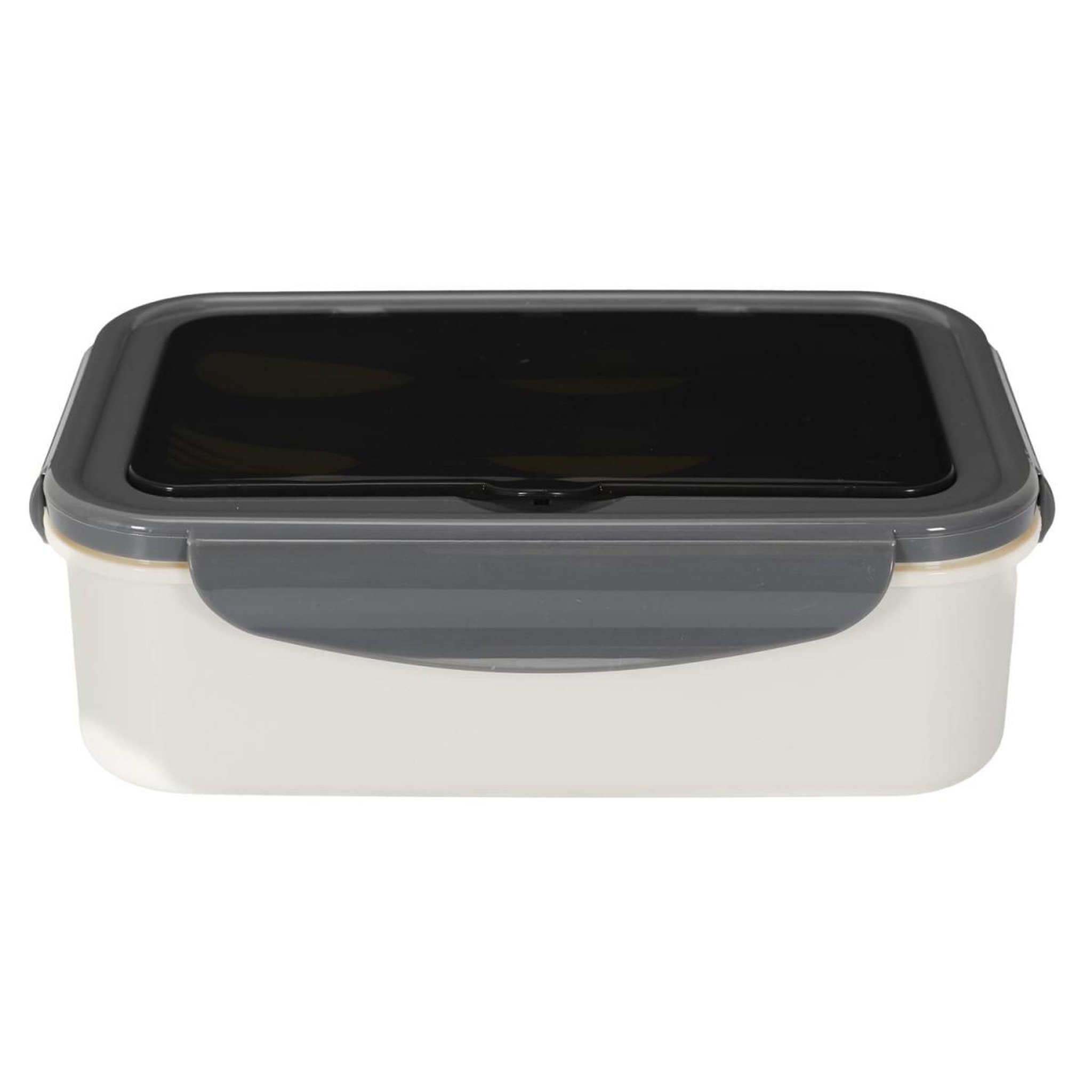 Voir la diapositive 4 : COOK CONCEPT Lunch Box Avec Couverts  Unicolore  20cm Gris