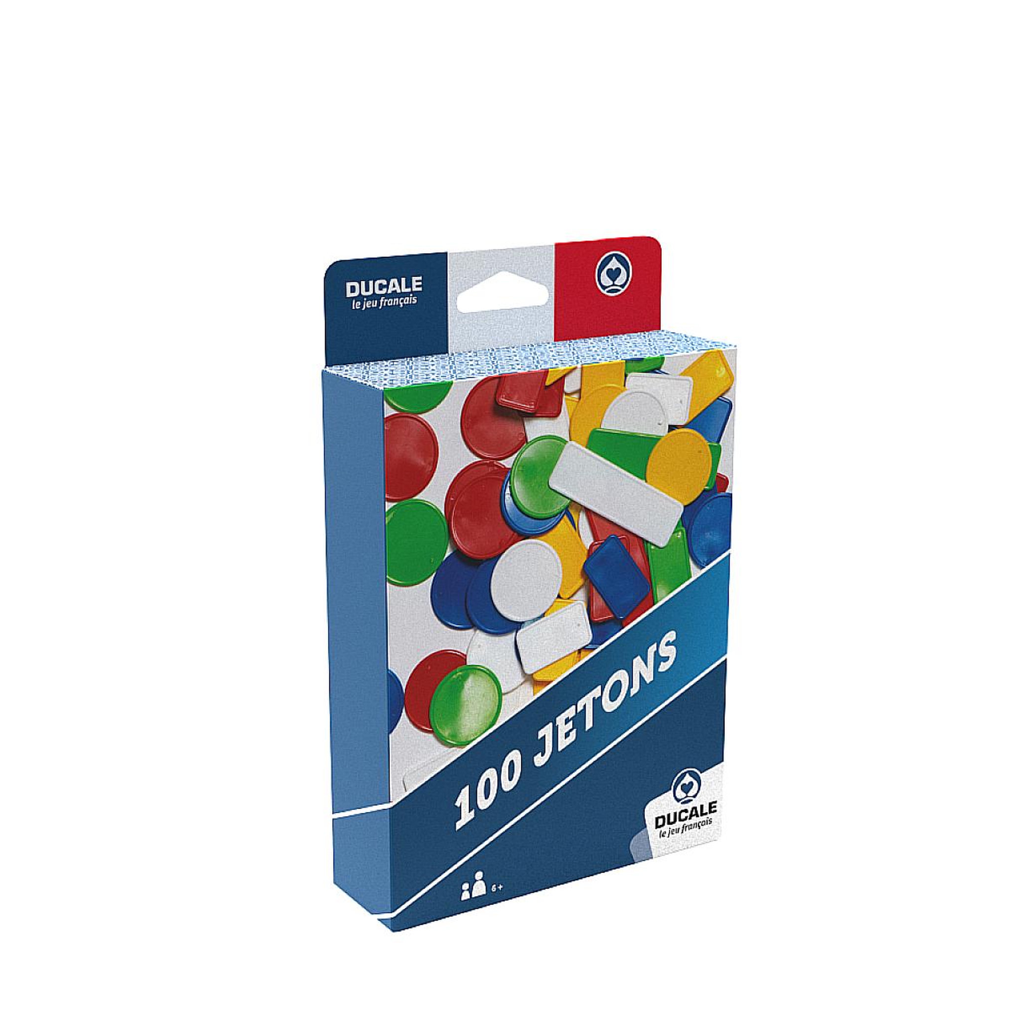 Cartamundi Ducale - Boite 100 jetons - eco format