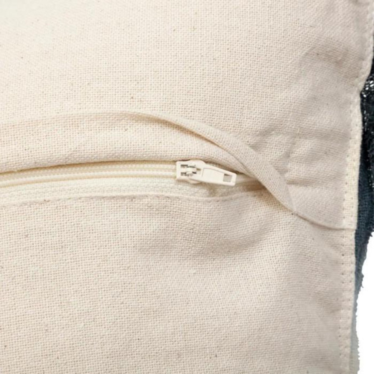 ATMOSPHERA Coussin Déco Tie and Tye  Inuit Dreams  40x40cm Bleu