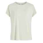 Vila Top  Femme Vila Vipapsi. Coloris disponibles : Beige