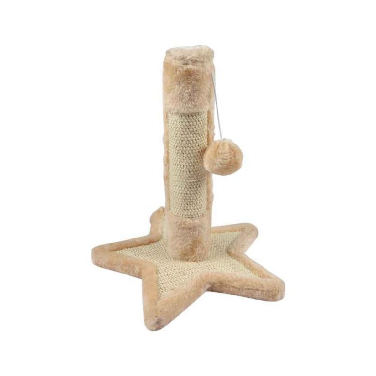 Paris Prix Arbre à Chat avec Socle  Étoile  33cm Écru