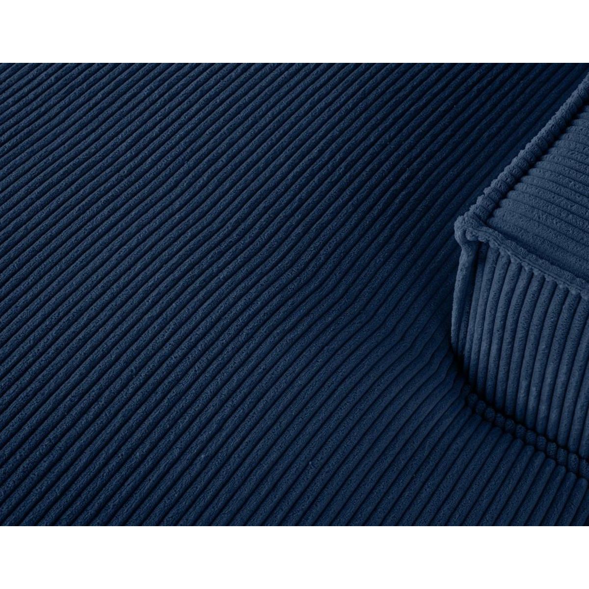 LISA DESIGN Spiaggia - canapé d'angle droit - 5 places - en velours côtelé