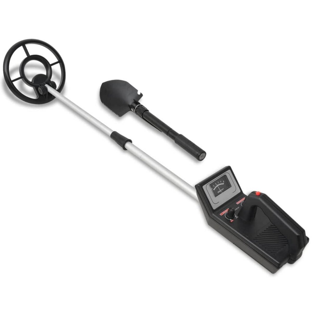 VIDAXL Detecteur de metaux avec pelle 160 cm