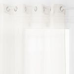 ATMOSPHERA Voilage Moly. Coloris disponibles : Jaune, Bleu, Rouge, Vert