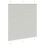 Voir la diapositive 3 : VIDAXL Store plisse gris clair 120x150cm largeur du tissu 119,4cm